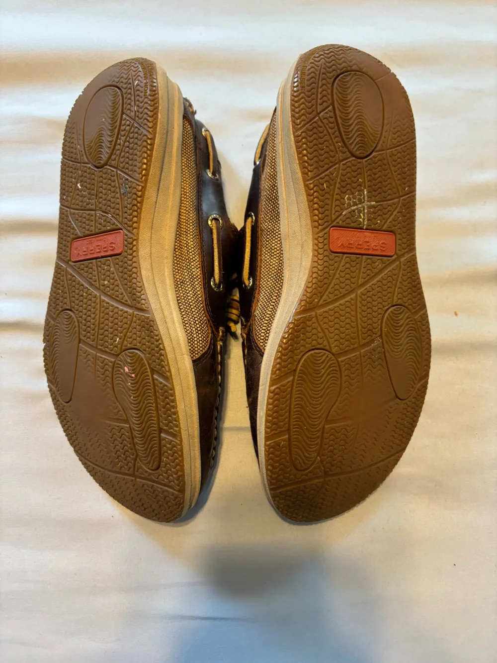Sperry Brown Leather 2-Eye Boat Shoes